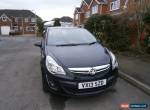 2013 VAUXHALL CORSA 1.2 ENERGY AC BLACK Full Service History With Lots of Extras for Sale