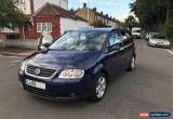 Classic 2005 05 VOLKSWAGEN TOURAN SPORT 2.0 TDI DSG 7 SEATER BLUE 125K MILES 3 OWNER FUL for Sale