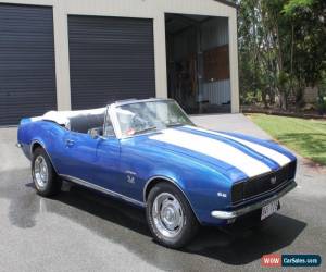 Classic 1967 RS SS 396 Camaro convertible for Sale