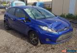 Classic 2011 FORD FIESTA WT HATCHBACK 1.6L MAN 126KM LIGHT DAMAGED REPAIRABLE NO RESERVE for Sale