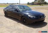 Classic 2004 BMW 530i E60 3.0L AUTO 195KMS ALLOYS DAMAGED LEATHER Repairable DRIVES for Sale