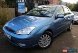 Classic 2002 Ford Focus 2.0 GHIA 4 Door Blue Long MOT Heated Leather Seats for Sale