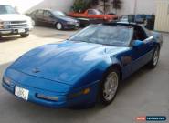 1987 CORVETTE COUPE RHD S.A. Registered for Sale