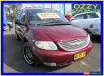 2001 Chrysler Grand Voyager RG Limited Maroon Automatic 4sp A Wagon for Sale