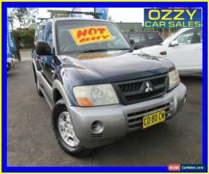 Classic 2003 Mitsubishi Pajero NP GLS LWB (4x4) Blue Automatic 5sp A Wagon for Sale