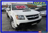 Classic 2010 Holden Colorado RC MY11 LX-R (4x4) White Manual 5sp M for Sale