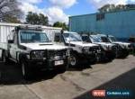 2014 Toyota Landcruiser VDJ79R MY12 Update GX (4x4) White Manual 5sp M for Sale