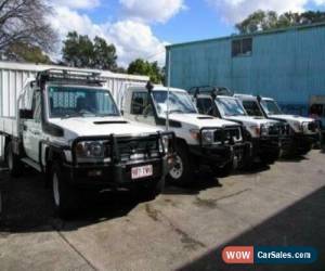 Classic 2014 Toyota Landcruiser VDJ79R MY12 Update GX (4x4) White Manual 5sp M for Sale