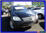 2007 Mercedes-Benz ML W164 320 CDI Luxury (4x4) Black Automatic 7sp A Wagon for Sale