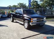 1999 CHEVROLET SILVERADO 1500 4X4 AUTO V8 EXTRA CAB 3 DOOR LONG BOX UTE for Sale