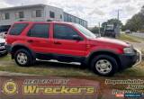 Classic 2002 Ford Escape Wagon Red Automatic  for Sale