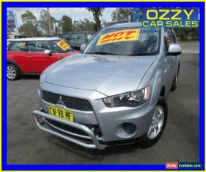 Classic 2012 Mitsubishi Outlander ZH MY12 LS Silver Manual 5sp M Wagon for Sale