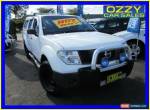 2007 Nissan Navara D40 RX (4x4) White Automatic 5sp A for Sale