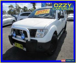 Classic 2007 Nissan Navara D40 RX (4x4) White Automatic 5sp A for Sale