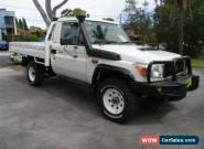 2011 Toyota Landcruiser VDJ79R 09 Upgrade GX (4x4) White Manual 5sp M for Sale