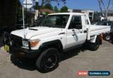 Classic 2007 Toyota Landcruiser VDJ79R GX (4x4) White Manual 5sp M Cab Chassis for Sale