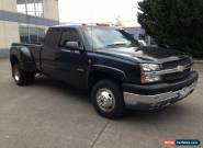 2003 Chevrolet Silverado 3500 Dually Extended Cab Truck, Vortec 8100 Petrol for Sale