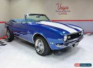 1968 Chevrolet Camaro Convertible for Sale