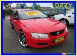 2006 Holden Crewman VZ MY06 Red Automatic 4sp A Crew Cab Utility for Sale