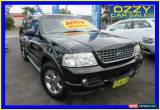 Classic 2004 Ford Explorer UZ Limited (4x4) Black Automatic 5sp A Wagon for Sale