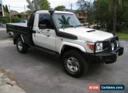 2012 Toyota Landcruiser VDJ79R MY12 Update GX (4x4) White Manual 5sp M for Sale