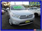 2012 Toyota Kluger GSU45R MY11 Upgrade KX-R (4x4) 5 Seat Silver Automatic 5sp A for Sale