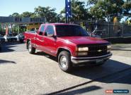 1995 Chevolet silverado 1500 4x4 V8 LPG - PETROL Ute Extended Cab for Sale