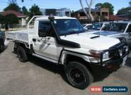 2015 Toyota Landcruiser VDJ79R MY12 Update GX (4x4) White Manual 5sp M for Sale