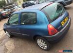 1999 RENAULT CLIO PETROL CLOTH STEREO NO MOT, DROVE IN TO US, AS PART EXCHANGE for Sale