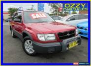 1998 Subaru Forester GX Maroon Manual 5sp M Wagon for Sale