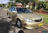 Classic 2004 GOLD TOYOTA CAMRY ALTISE AUTOMATIC LOW KMS IN EXCELLENT CONDITION for Sale