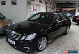 Classic MERCEDES E CLASS E350 CDI BLUEEFFICIENCY SPORT Black Auto Diesel, 2010  for Sale