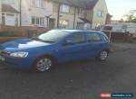 2002 VAUXHALL CORSA CLUB 16V EASYTRONIC BLUE for Sale