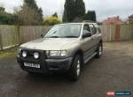 2001 VAUXHALL FRONTERA GOLD for Sale