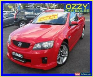 Classic 2008 Holden Commodore VE MY09.5 SV6 60th Anniversary Red Manual 6sp M Utility for Sale