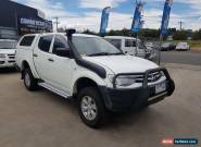 2010 MITSUBISHI TRITON TURBO DIESEL 4X4 GLX DOUBLE CAB UTE MANUAL hilux navara for Sale