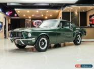 1968 Ford Mustang Fastback Bullitt for Sale