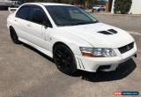 Classic 2001 Mitsubishi lancer evolution 7 VII 4G63 CT9A turbo EVO 5spd damaged NO VIV for Sale