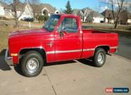 1987 Chevrolet C-10 Silverado for Sale