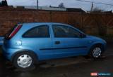 Classic 2004 VAUXHALL CORSA LIFE TWINPORT BLUE for Sale