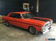 1971 Ford Falcon XY GT Vermillion Red Manual 4sp M Sedan for Sale