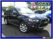 2011 Mitsubishi Outlander ZH MY11 Activ Blue Manual 5sp M Wagon for Sale