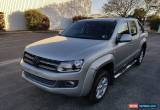 Classic 2015 Volkswagen Amarok turbo diesel 4x4 81km damaged ideal export farm ute for Sale