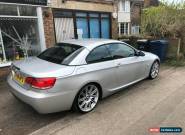 2008 bmw 320d 2L m sport manual 86k mileage silver convertible Diesal  for Sale