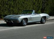1966 Chevrolet Corvette Convertible for Sale