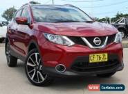 2014 Nissan Qashqai TI Red Automatic A Wagon for Sale