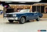 Classic 1970 Chevrolet Chevelle SS Convertible for Sale