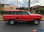 1984 Jeep Cherokee (4x4) Red Automatic 3sp A Wagon for Sale