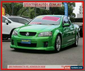 Classic 2008 Holden Commodore VE SV6 Green Manual 6sp M Utility for Sale