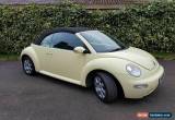 Classic 2004 VW Beetle 2.0 AUTO Convertible, 12 MOT, 98K MIles, FSH, Very Clean alround for Sale